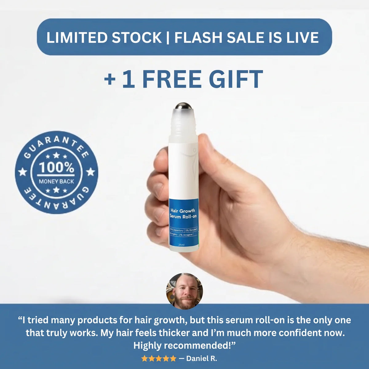 Advanced Hair Growth Roll-on Serum